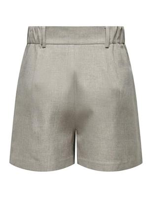 Only Onllinda Hw Mel Shorts Tlr Noos 15283727 Korte Broeken Fungi Melange