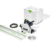 Festool TS 55 FEBQ-Plus-FS Invalzaag in Systainer + FS 1400/2 Geleiderail - 577010 - thumbnail
