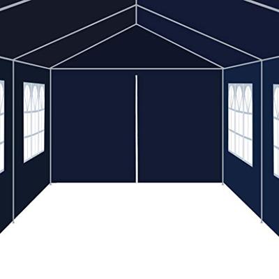 Partytent 3x12 m blauw - thumbnail