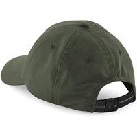 Beechfield CB187 Outdoor 6 Panel Cap - Olive Green - One Size - thumbnail