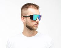 Red bull spect eyewear daft brown blue mirror - sports glasses - thumbnail