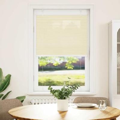 Pliss rolgordijn 70x150 cm stofbreedte 69,4 cm polyester crme - thumbnail