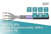Digitus DK-1741-VH-5-OD Netwerkkabel CAT 7 S/FTP Zwart (RAL 9005) 500 m - thumbnail