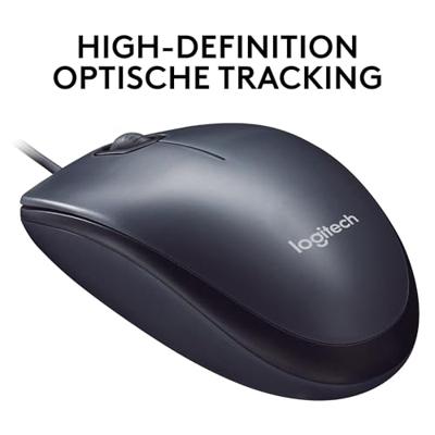 Logitech M90 muis zwart - thumbnail