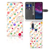 Motorola One Action | Telefoon Hoesje | Dots - thumbnail
