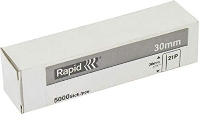 Rapid Nagels Type 21P Gegalvaniseerd, Box 5000st Lengte 20mm