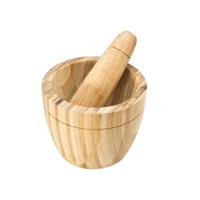 Kitchen Tools Vijzel bamboe 11,5x10cm - thumbnail