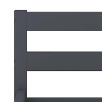 Bedframe massief grenenhout grijs 180x200 cm - thumbnail