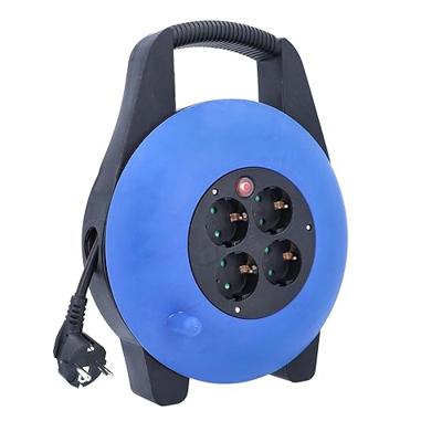 AS Schwabe 16095 Kabelafroller 15 m Zwart