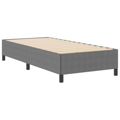 Bedframe Lichtgrijs 90 x 190 cm Katoenen stof