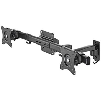 SpeaKa Professional SP-TVM-512 Monitor-wandbeugel Aantal monteerbare displays: 2 Display(s) 33,0 cm (13) - 68,6 cm (27) Zwart Draaibaar, Kantelbaar, Zwenkbaar SpeaKa Professional SP-TVM-512 Monitor-wandbeugel Aantal monteerbare displays: 2 Display(s) 33,0 cm (13) - 68,6 cm (27) Zwart Draaibaar, Kantelbaar, Zwenkbaar