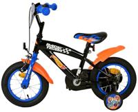 Yipeeh Hot wheels 12 fiets zwart/oranje/blauw 31256 - thumbnail
