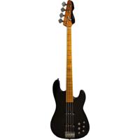 Markbass MB GV 4 Gloxy Val Black CR MP elektrische basgitaar met gigbag - thumbnail
