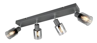 Trio 4-lichts plafondlampCadiz zwart - R81784042