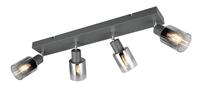 Trio 4-lichts plafondlampCadiz zwart - R81784042 - thumbnail