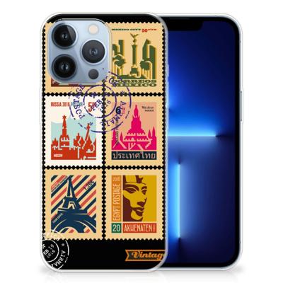 Apple iPhone 13 Pro | Silliconen Back Cover | Postzegels