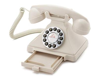 GPO GPOCARRPBIV Carrington Classic Desk Telephone Push Button Ivory