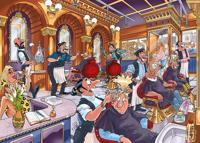 Jumbo Wasgij mystery 27 legpuzzel - vlam in de pan!, 1000st. - thumbnail