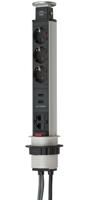 Tower Power 3x Schuko | 2x USB | 2x cat-6 - thumbnail