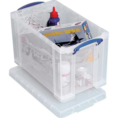 Really Useful Box opbergdoos 24 liter, transparant Really Useful Box opbergdoos 24 liter, transparant