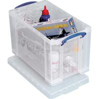 Really Useful Box opbergdoos 24 liter, transparant - thumbnail