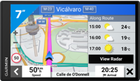 Garmin DriveSmart 76 navigator Vast 17,8 cm (7") TFT Touchscreen 239,6 g Zwart - thumbnail
