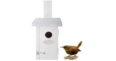 Nestkast Winterkoning Wit Best for Birds - Best for birds Nestkast Winterkoning Wit Best for Birds - Best for birds