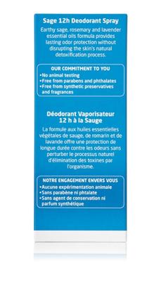 Weleda Salvia deodorant spray Weleda Salvia deodorant spray