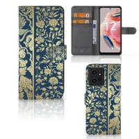 Xiaomi Redmi Note 12 4G Hoesje Beige Flowers - thumbnail