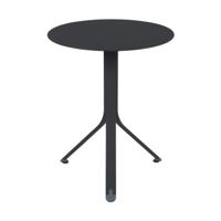 Fermob Rest'o tuintafel Ø60 cm Anthracite - thumbnail