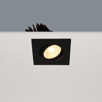 Inbouwspot Artdelight Venice 1 Lichts Small Vierkant LED 2700K Dimbaar Zwart Inbouwspot Artdelight Venice 1 Lichts Small Vierkant LED 2700K Dimbaar Zwart