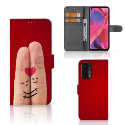 OPPO A54 5G | A74 5G | A93 5G | Wallet Case | met Pasjes | Liefde - Origineel Romantisch Cadeau