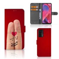 OPPO A54 5G | A74 5G | A93 5G | Wallet Case | met Pasjes | Liefde - Origineel Romantisch Cadeau - thumbnail