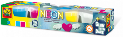 SES klei - neon en glow in the dark kleiset