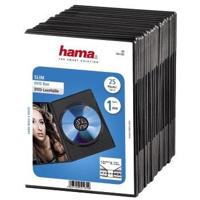 Hama DVD Slim Box Zwart 25Pak - thumbnail