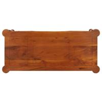 Bureau met lades 110x50x76 cm massief acaciahout - thumbnail