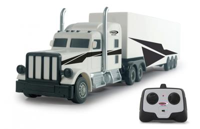 JAMARA RC Amerikaanse vrachtwagen 46,5 cm 1:34 wit 3 delig JAMARA RC Amerikaanse vrachtwagen 46,5 cm 1:34 wit 3 delig