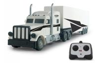 JAMARA RC Amerikaanse vrachtwagen 46,5 cm 1:34 wit 3 delig - thumbnail