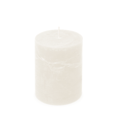 Kaars rustiek 80/110 mm wit Spaas - Spaas Kaars rustiek 80/110 mm wit Spaas - Spaas