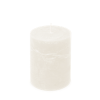Kaars rustiek 80/110 mm wit Spaas - Spaas - thumbnail
