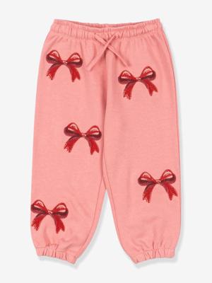 Joggingbroek met knopen rozen Joggingbroek met knopen rozen