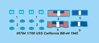 Trumpeter 1/700 USS California BB-44 1945 - thumbnail
