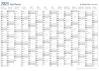 Jaarplanner 2026 staedtler 84x60cm oprolbaar - thumbnail