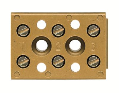 Weidmüller 0624920000 Klemstrook 22 mm Schroeven Olijf-groen 100 stuk(s)