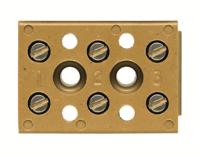 Weidmüller 0624920000 Klemstrook 22 mm Schroeven Olijf-groen 100 stuk(s) - thumbnail