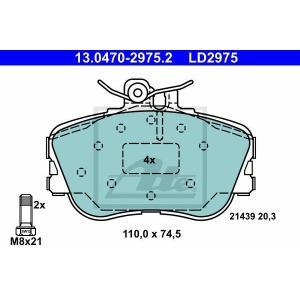 Low dust Keramische remblokken 13047029752