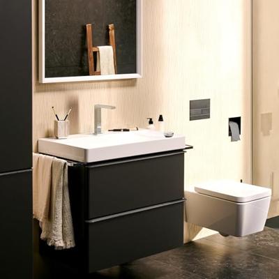 Hansgrohe Tecturis E 2-gats wastafelkraan 150 CoolStart met waste, chroom - thumbnail