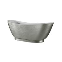 Best Design Vrijstaandbad Silvercreek 175x75x68 cm Zilver - thumbnail