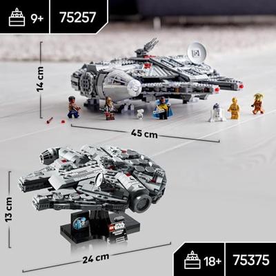 LEGO® Star Wars 75375 Millennium Falcon ruimteschip - thumbnail