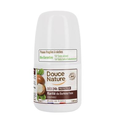 Douce Nature Douce Nature Deodorant Roll On Met Karite Sheabutter 24h Bio (50ml) Douce Nature Douce Nature Deodorant Roll On Met Karite Sheabutter 24h Bio (50ml)